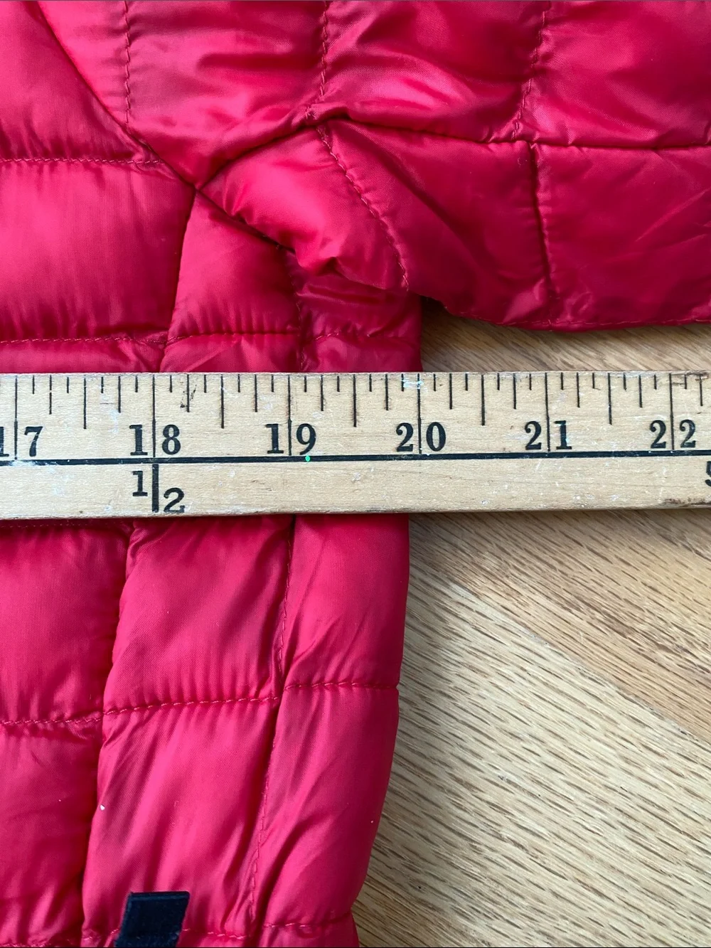 The North Face Kids Thermaball Red Quilted Puffer Jacket Size 14 & 16